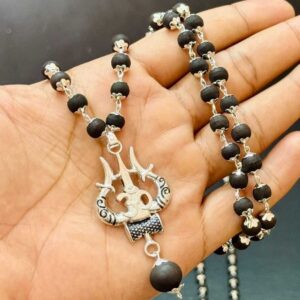 Products OM Shiva Trishool Karungali Mala