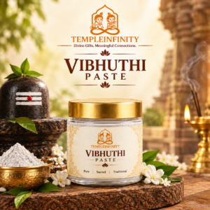 TempleInfinity Vibhuthi Paste for traditional pooja and devotional practices