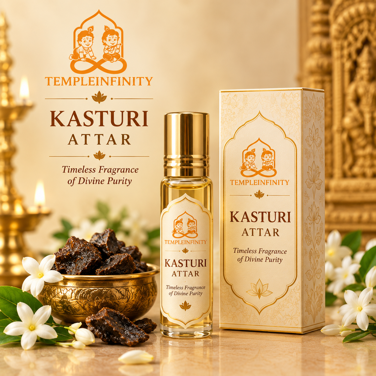 TempleInfinity Kasturi Attar 1 TempleInfinity Kasturi Attar traditional fragrance