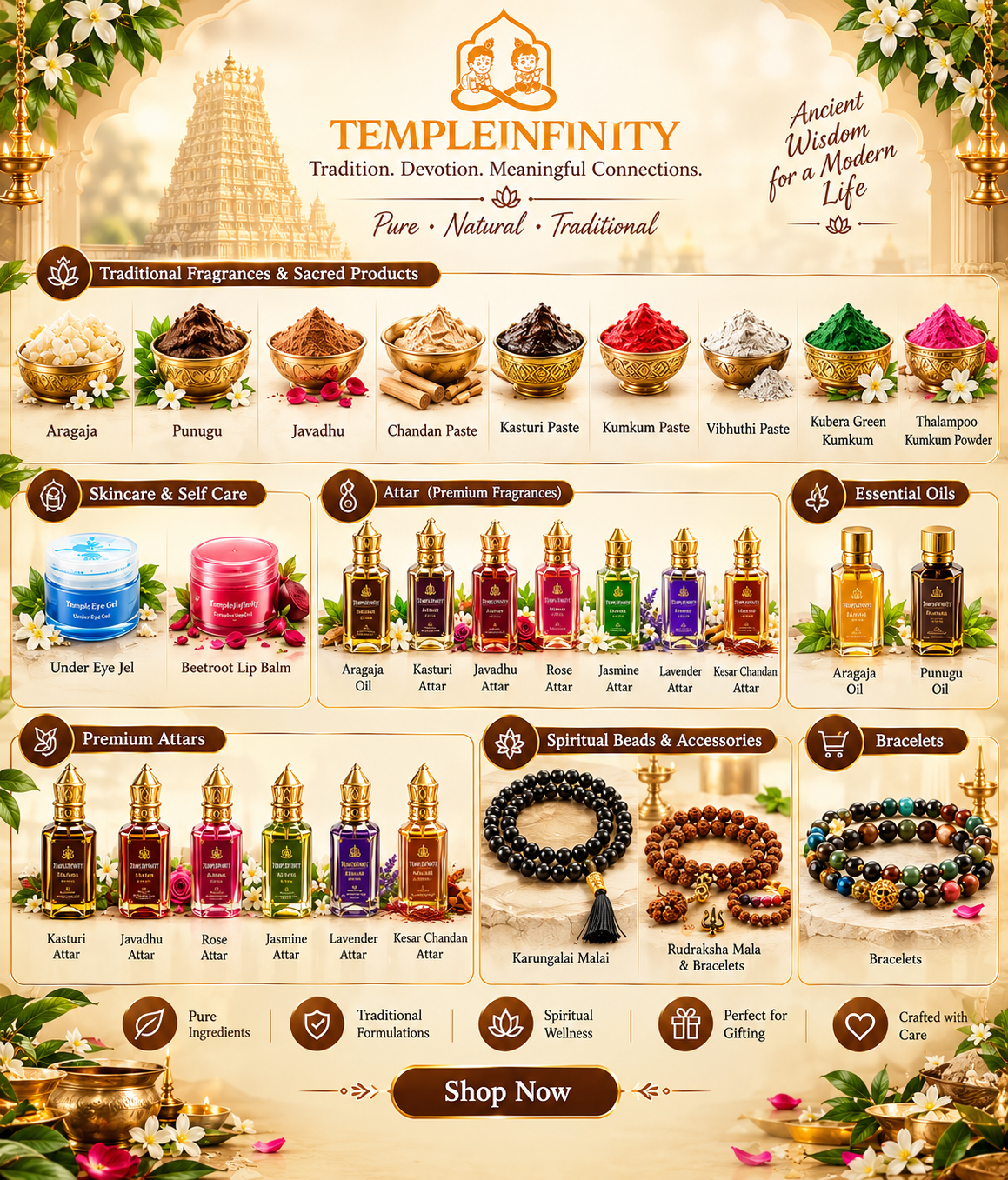 prodcuts banner image templeinfinity